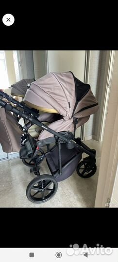 Коляска adamex 3 в 1 бу