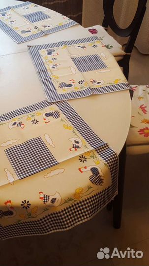 Набор скатерть + салфетки для Пасхи