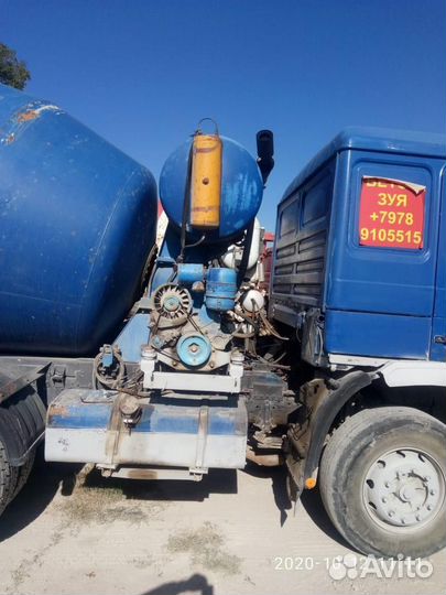 Автобетоносмеситель MAN F2000, 1989