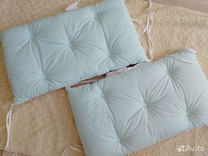 Бортики на детскую кроватку для малышки