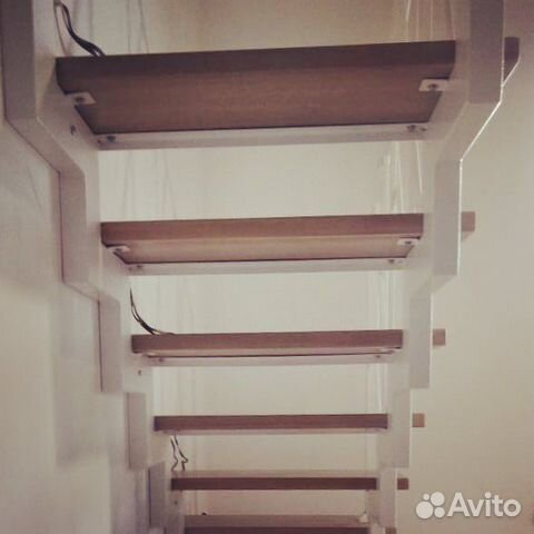 Лестница металлическая на второй этаж