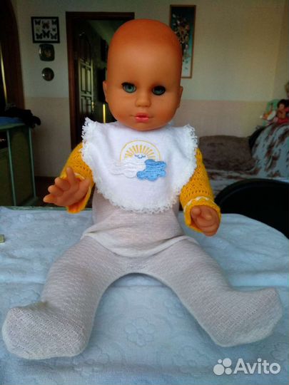 Кукла Нина, клоун и большой пупс СССР