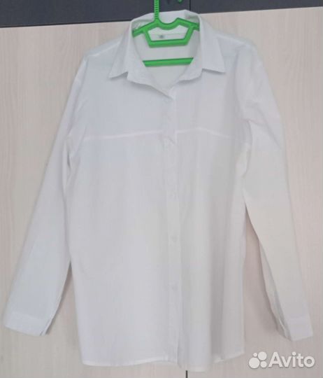 Рубашка школьная унисекс 38-42