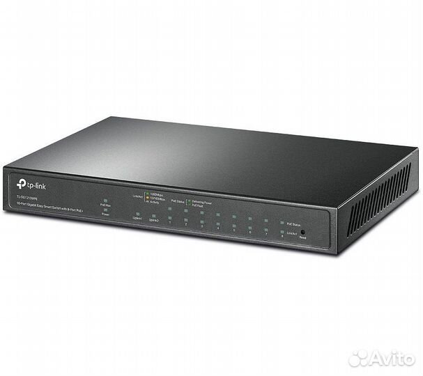 Коммутатор TP-Link TL-SG1210MPE настраиваемый