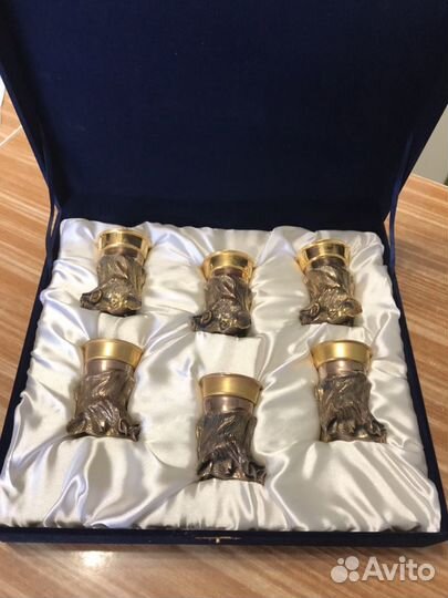 Подарочный набор 6 стопок-перевертышей