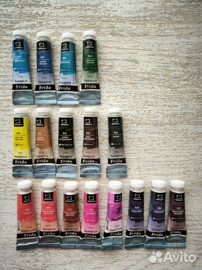 Акварель Frida Malevich