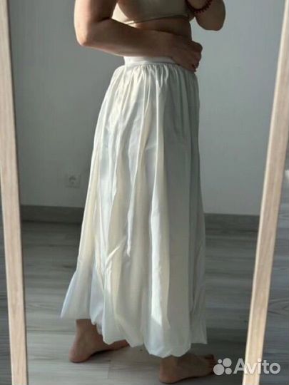 Юбка с воланами