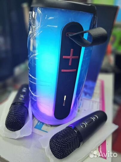 Караоке - Колонка с 2 микрамонами