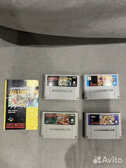 Картриджи для Super Nintendo