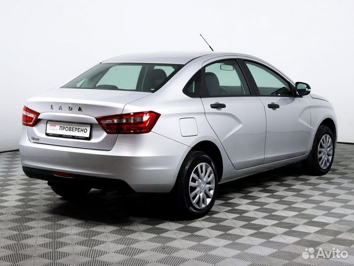 LADA Vesta 1.6 МТ, 2021, 278 км