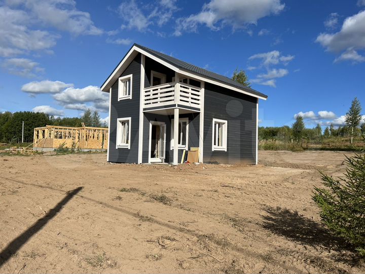 Дом 88,9 м² на участке 9 сот.