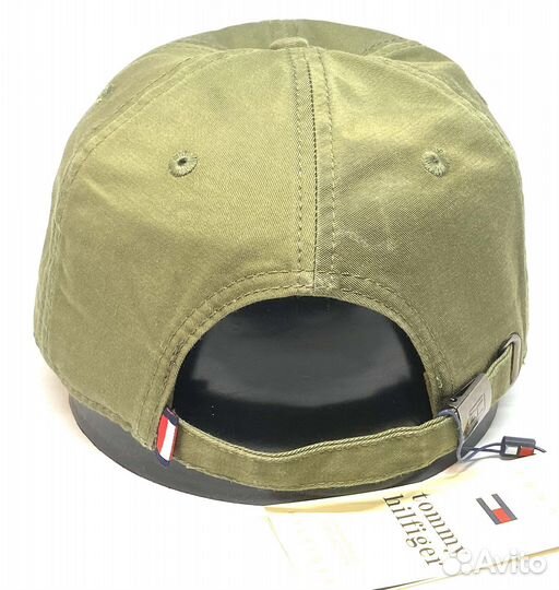 Бейсболка Томми хилфигер цвет хаки