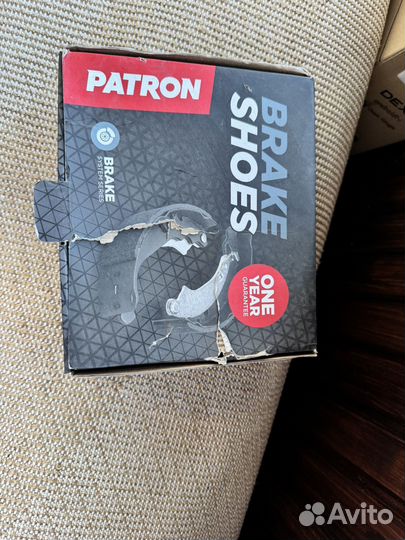 Задние колодки на polo