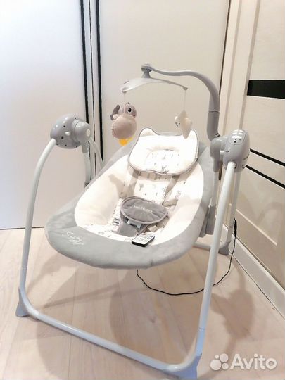 Детские электронные качели для новорожденных