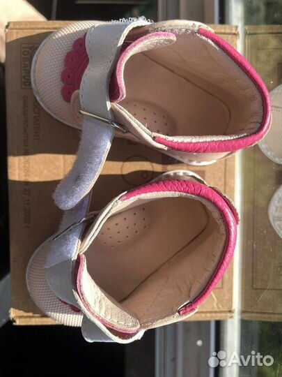 Ботинки для девочки осень-весна 17 размер