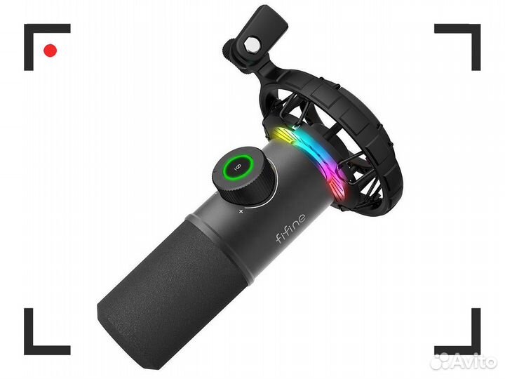 Микрофон для стримов с подсветкой Fifine K658