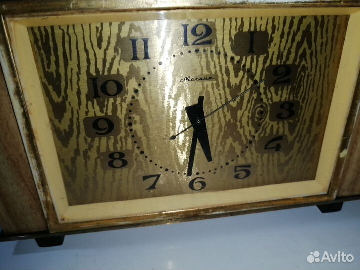 Часы настольные молния ссср1975г