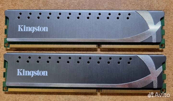 Оперативная память Kingston HyperX 4 Gb (2штx2Gb)