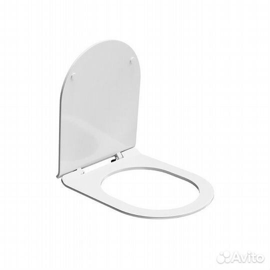 Унитаз напольный Kerama Marazzi Buongiorno с бачком с сиденьем BG.wc.01+BG.cis.01+plmr.seat.02\WHT