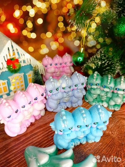 Мыло ручной работы дракончик