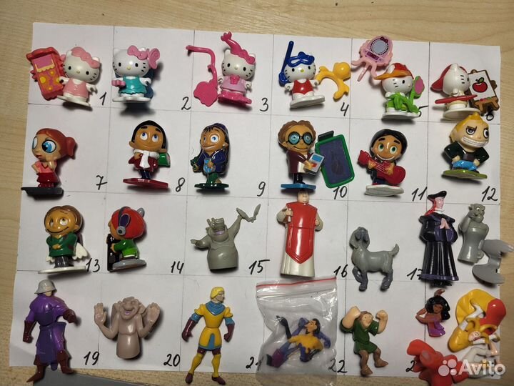 Игрушки из киндера 6