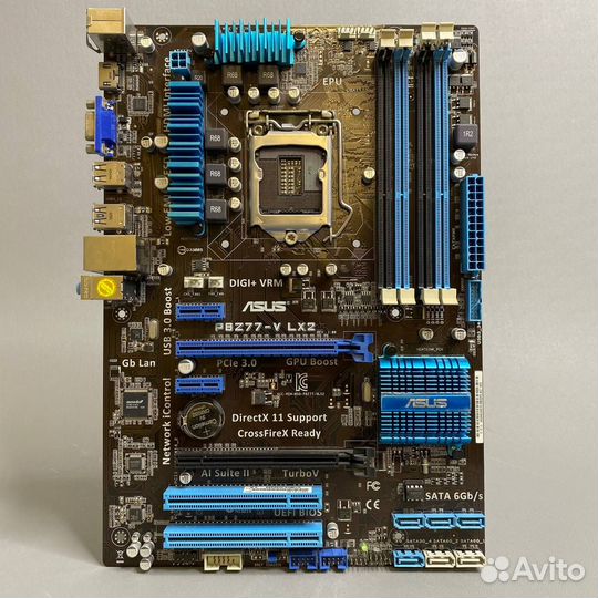 Материнская плата asus P8Z77-V LX2