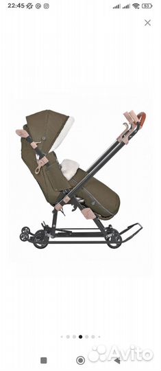 Санки коляска ника 7 8к