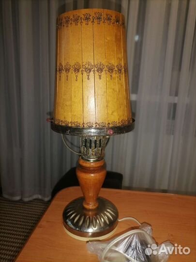 Лампа настольная СССР ретро винтаж