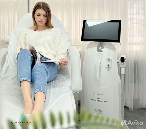 Диодный лазер для эпиляции люминес Эво’Про 2400W