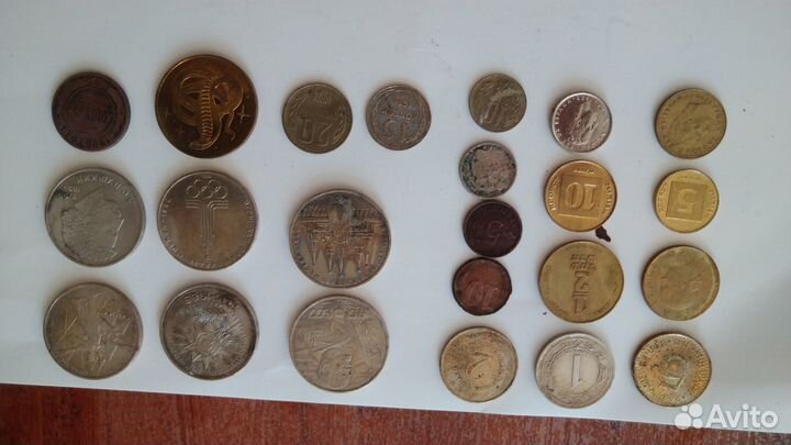 Монеты разных стран до 90-х годов см фото