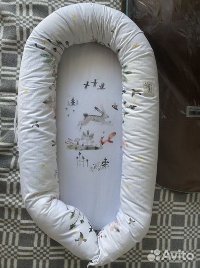 Кокон гнездышко для новорожденных sleep&play