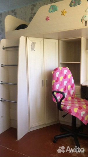 Кровать чердак бу