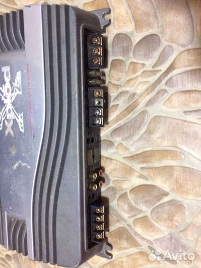 Акустика Pioneer TS-A6924I, усилитель sony XM-SD14