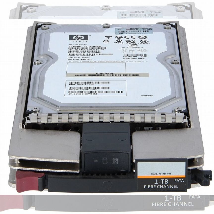 [M5314] Жесткий Диск Hp 1tb Fata Eva 7.2k 454416-001 M5314