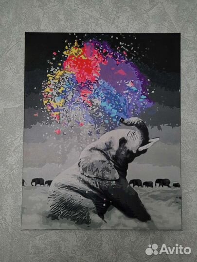 Картина по номерам готовая