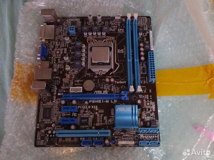 Процессор intel core i5-2500K с материнской платой