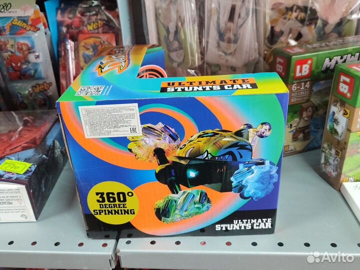 Машинка перевертыш на радиоуправлении