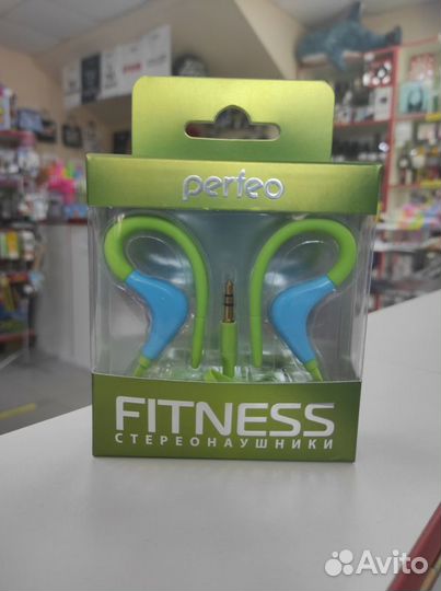 Наушники Perfeo Fitness, с креплением на ухо