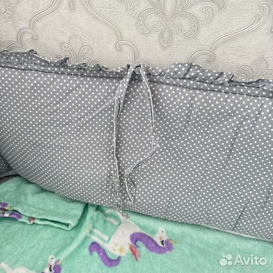 Бортики в детскую кроватку