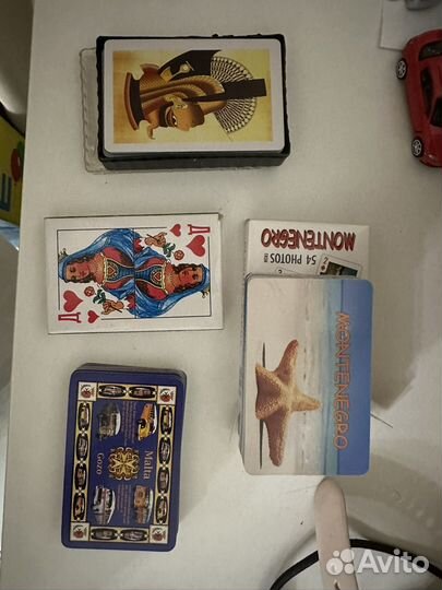 Игральные карты Мальта Египет Черногория