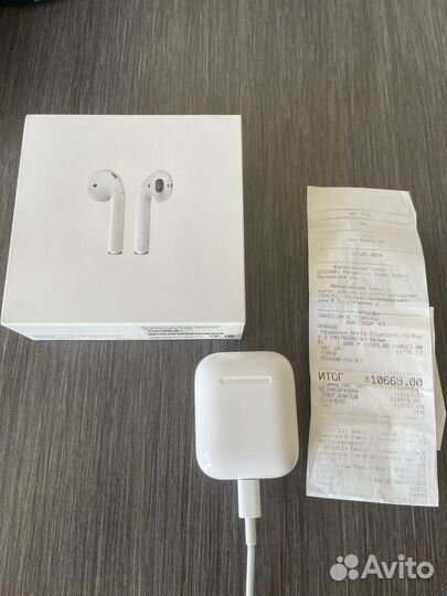 Наушники Apple AirPods 2 поколение