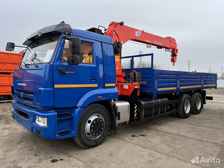 КамАЗ 65115 с КМУ, 2023