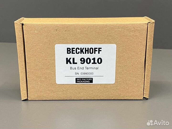 Beckhoff KL9010 новый, 2 шт