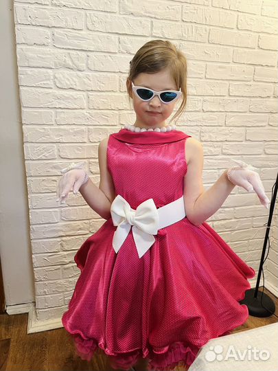 Платье стиляги 128-134