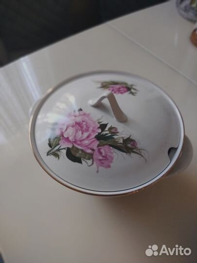 Супница винтажная новая