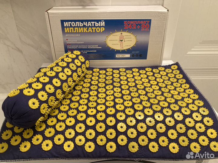 Аппликатор кузнецова новый игольчатый массаж спины