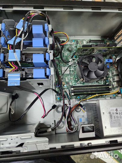 Сервер Dell T140(Xeon e2224,16g ddr4, raid, 1tb*2)