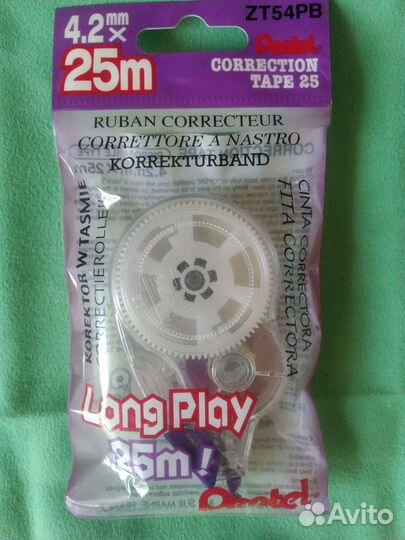 Корректирующая лента Pentel канцелярская