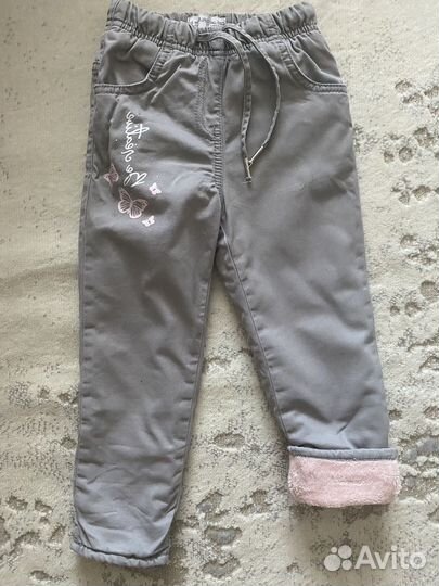 Теплые брюки