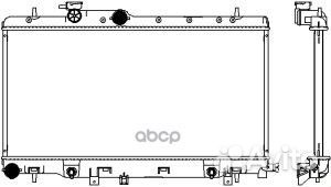 Радиатор subaru impreza (00) 1.6 i (+) 3421103